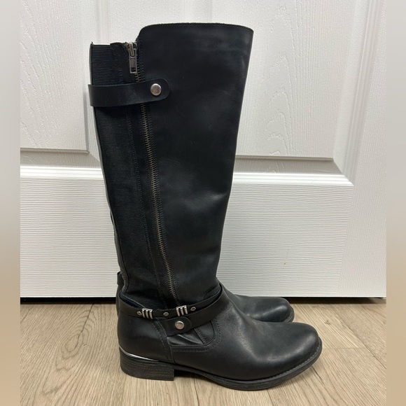 Remonte Shoes - Remonte Women’s Tall Black‎ Boots
